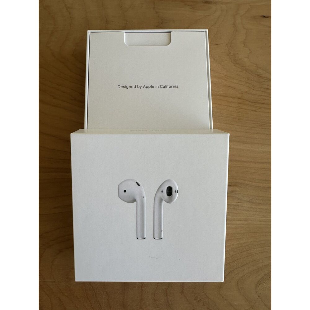 Apple AirPods 2nd Gen Tested Working w/ Charging Case & Box